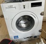 Bosch WIW28502GB/29 Integrated 8kg Front Load Washer Wi‑Fi Alexa White