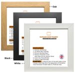 Picture Frame Modern Poster Frame Photo Frames Wood Effect Various Square Sizes.