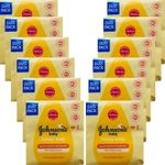 Johnson's Baby Honey Soap Duo Pack (2x90g) - 12 Pack | Total 24 Bars FREE POST