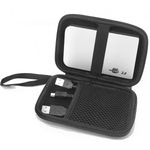 Portable Hard Drive Case 2.5 Inch HDD SSD External Carry Pouch Protective Black