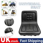 Universal Lawn Tractor Seat Replacement Compact High Back Mower Dumper Seat NEW