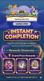 Villainous Partners Event - QUICK & EASY | FASTEST COMPLETE ✨| Monopoli _Go!