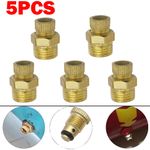 5 Pieces Air Compressor Drain Valves Air Compressor Tank Water Drain Plug UK