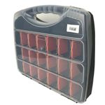 Large 380mm Multi Compartment Section Storage Box Organiser - Adjustable - New	