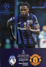 Atalanta v Manchester United 2021 Programme