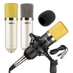 Vonyx CM400 Studio Condenser Microphone Set for Podcast, Recording, Streaming