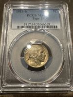 1913 S Buffalo Nickel Type 1 PCGS MS 64