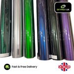 Car Vinyl Wrap Film Gloss PET Liquid Metal "Air Free Bubble" Wrapping Film UK
