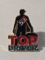 Domino's Pizza "Top Driver" ENAMEL Hat Pin, Shirt Pin 🍕 