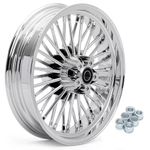 16x3.5 Fat Spoke Rear Wheel Rim for Harley Softail Heritage Classic FLSTC Fatboy