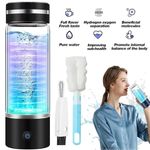 Hydrogen Water Bottle 380ml - Portable Hydrogen Water Machine SPE/PEM Technology