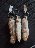 Taxidermy Lucky Rabbits Foot Keyring Oryctolaguscuniculus