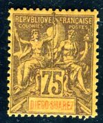 Diego Suarez 1893 Yvert 49 ** MNH VF (09914