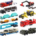 For TOMY Tomica Transport Vehicles Long Type Car Model Engineering Collection