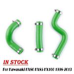 Green Pipe For 1998-2013 Kawasaki KX80 KX85 KX100 Slicone Radiator Hose Kit
