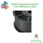 1500M 12mm 260kg Pallet Strapping Banding Coil Heavy Duty Free Next Day Delivery