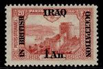 IRAQ GV SG3, 1a on 20pa red, M MINT.