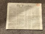 The Traveller 1815 Newspaper intact & Readable  A6504
