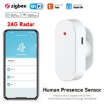 24G Tuya Zigbee Human Presence Detector Smart Human Body PIR Sensor Radar Detect