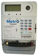 METRO MET001 ENCRYPTED PREPAYMENT METER SINGLE PHASE 240V 