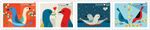 #6046 -6049 2026 Love Strip/4 - MNH (After Jan 13)