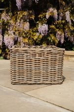 Extra Large Kubu Rectangular Storage Basket Home Tidy Toys Wicker Organiser XXL