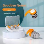 1 Pair Waterproof Swimming Ear Plug for Adult Reusable Soft Silicone Swim ear