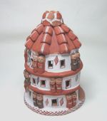 Ayacucho Peru - CANDLE /  TEA LIGHT HOLDER - Peruvian Pottery - Terracotta