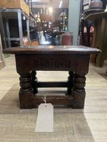 17th Century Oak Jointed Stool