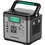 Portable 518Wh Power Station Power Solar Generator Backup Emergency Power Supply