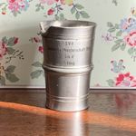 VTG Pewter Shot Mug - 1981 Sailing Competition * Lake Constance (Bodensee)
