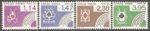 France - 1984 Playing Cards Sg2619/22 MNH