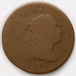 1796 Large Cent Liberty Cap S-91 R3