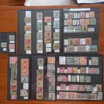 North Borneo to Sabah stamps from QV on cards, various as priced