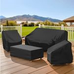 Waterproof Garden Furniture Cover Outdoor Snow Rain Dust UV Protector Heavy Duty