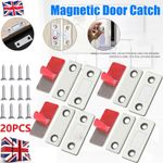 2-20Pcs Very Strong Magnetic Catch Latch Ultra Thin For Door Cabinet Cupboard
