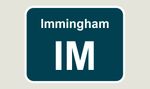 1x Immingham Train Depot Sticker/Decal 100 x 77mm 