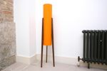 Retro Orange Midcentury Rocket Floor  Lamp 60s 70s 120cm