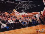 Chicago Bulls Dennis Rodman Signed 11x14 Photo BAS Beckett COA