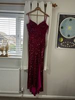 Stacees fuschia Prom Dress size 8