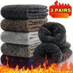 3 Pairs Mens Merino Wool Blend Military Work Boot thermal Socks 2.8 Tog