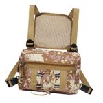 Binocular Chest Pack Large Capacity Oxford Cloth Bino Harness Carrying Case