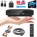 Multi Function DVD Player TV All Region Free Mini DVD Play USB & Remotes Control