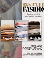 Wholesale Men’s Platinum Reseller Clothes 10 KG Bundle Mixed Sizes/brands UK