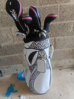 10 Pieces Complete Ladies Golf Clubs Set Right Hand Women + Cart Bag Head Covers