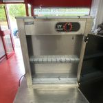 GGM Gastro UV Steriliser Stainless Steel Dry/Heated Display Case Cabinet
