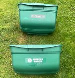 Suffolk Punch Classic 43s Grass Catcher Bag Boxes Green Plastic