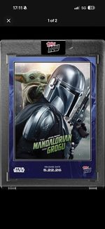 The Mandalorian and Grogu 2026 Star Wars Topps NOW Card MG01