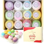 Bath Bombs, Gift Set Rich in Essential Oils Natural Handmade Bath&Spa Fizzles Ma