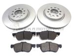 Front 2 Brake Discs And Pads Set New For MG ZS 1.0 1.5 2017-2024